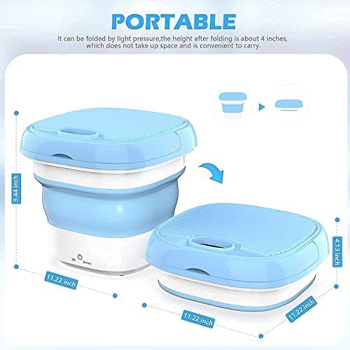 Portable Folding Washing Machine without Dryer