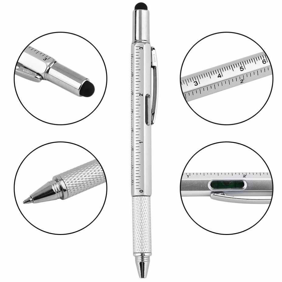 7 in 1 Touch Screen Stylus Ballpoint Pen with Screwdriver