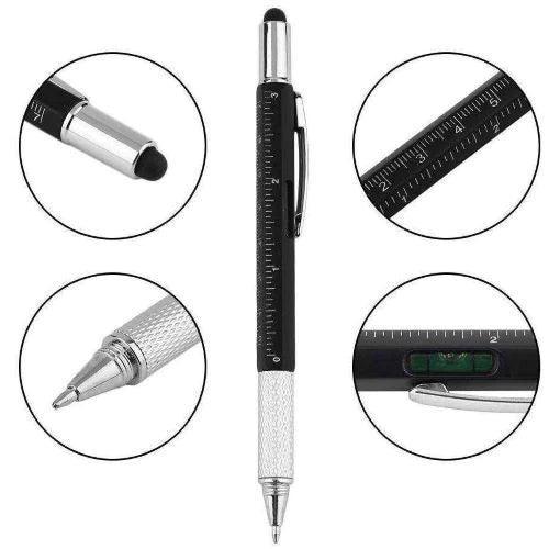 7 in 1 Touch Screen Stylus Ballpoint Pen with Screwdriver