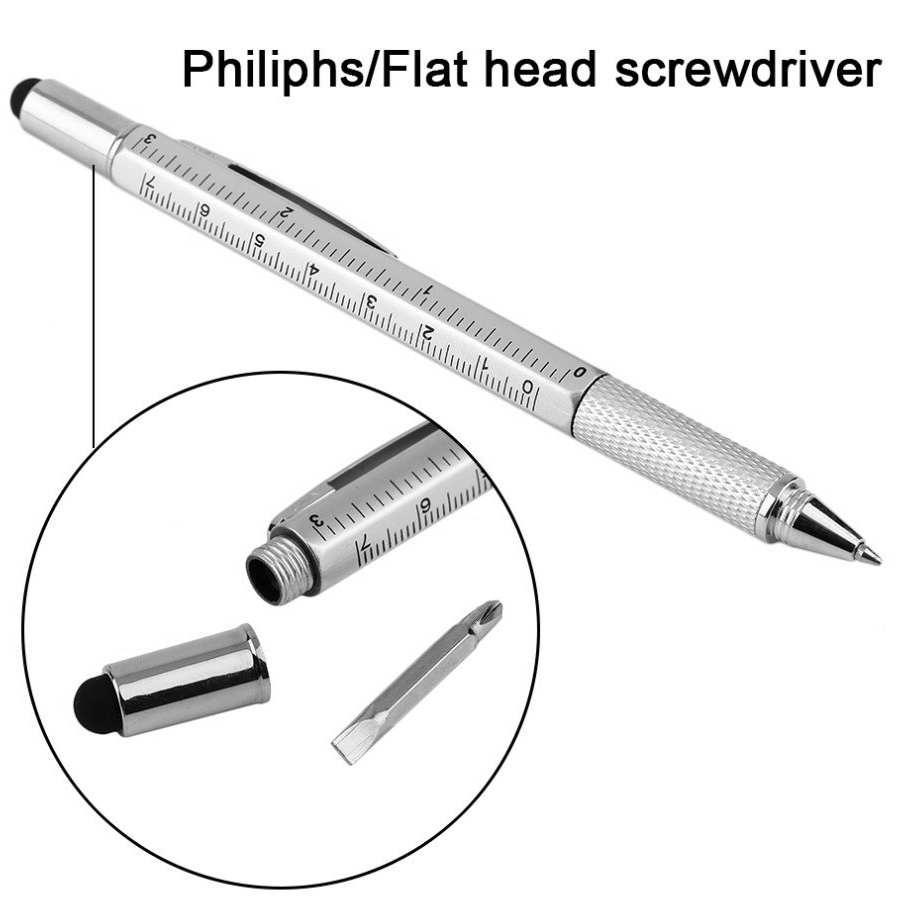 7 in 1 Touch Screen Stylus Ballpoint Pen with Screwdriver