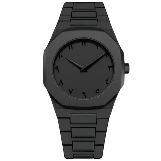 Black Arabic Aura Watch
