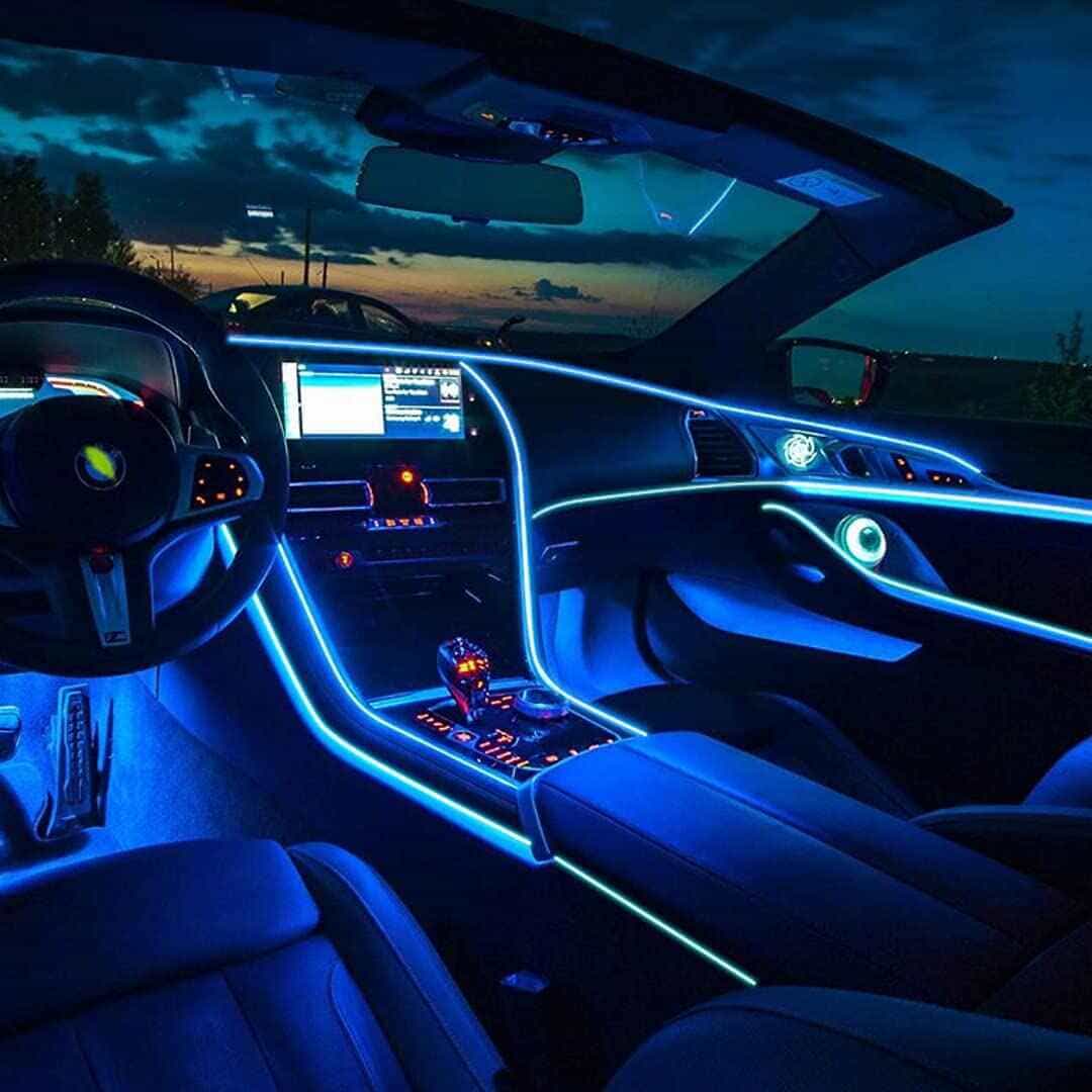 PEXA™ 7 in 1 Car Dashboard Premium Neon Lights - USB TYPE - REMOTE CONTROL