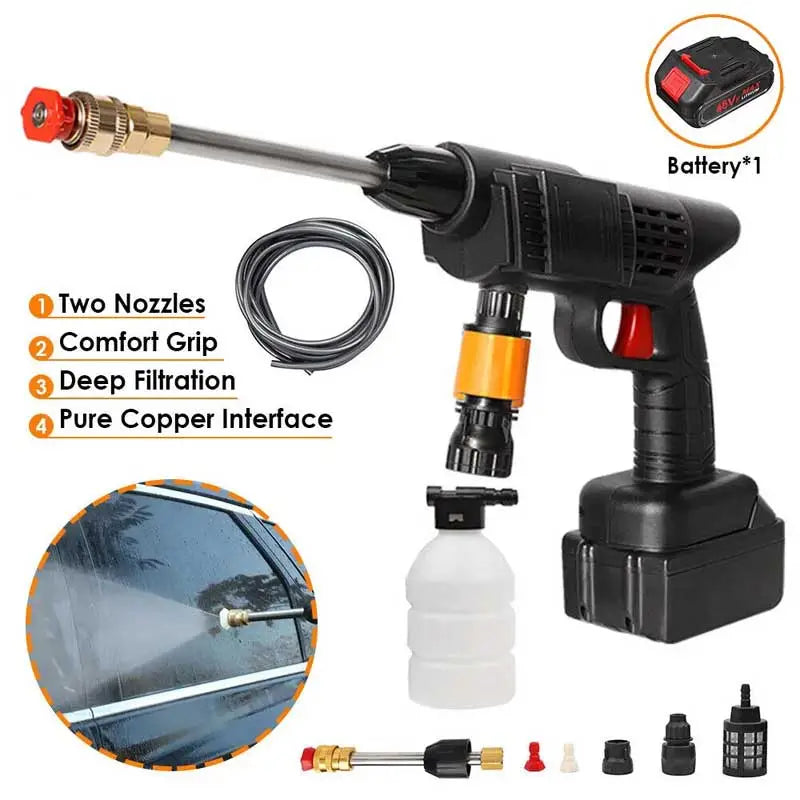 48V High Pressure Car Washer Spray Gun